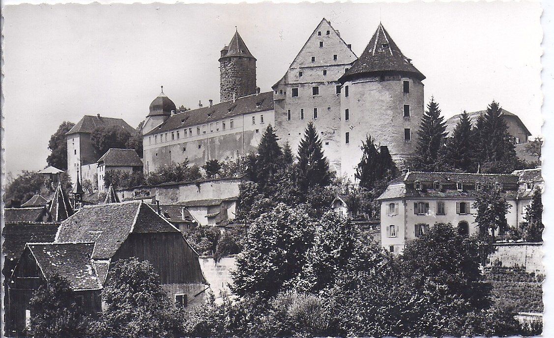 Cartoline postali: PORRENTRUY, le château – Nuovo (secondo la descrizione) da Les Verrières venduto da Scampi0