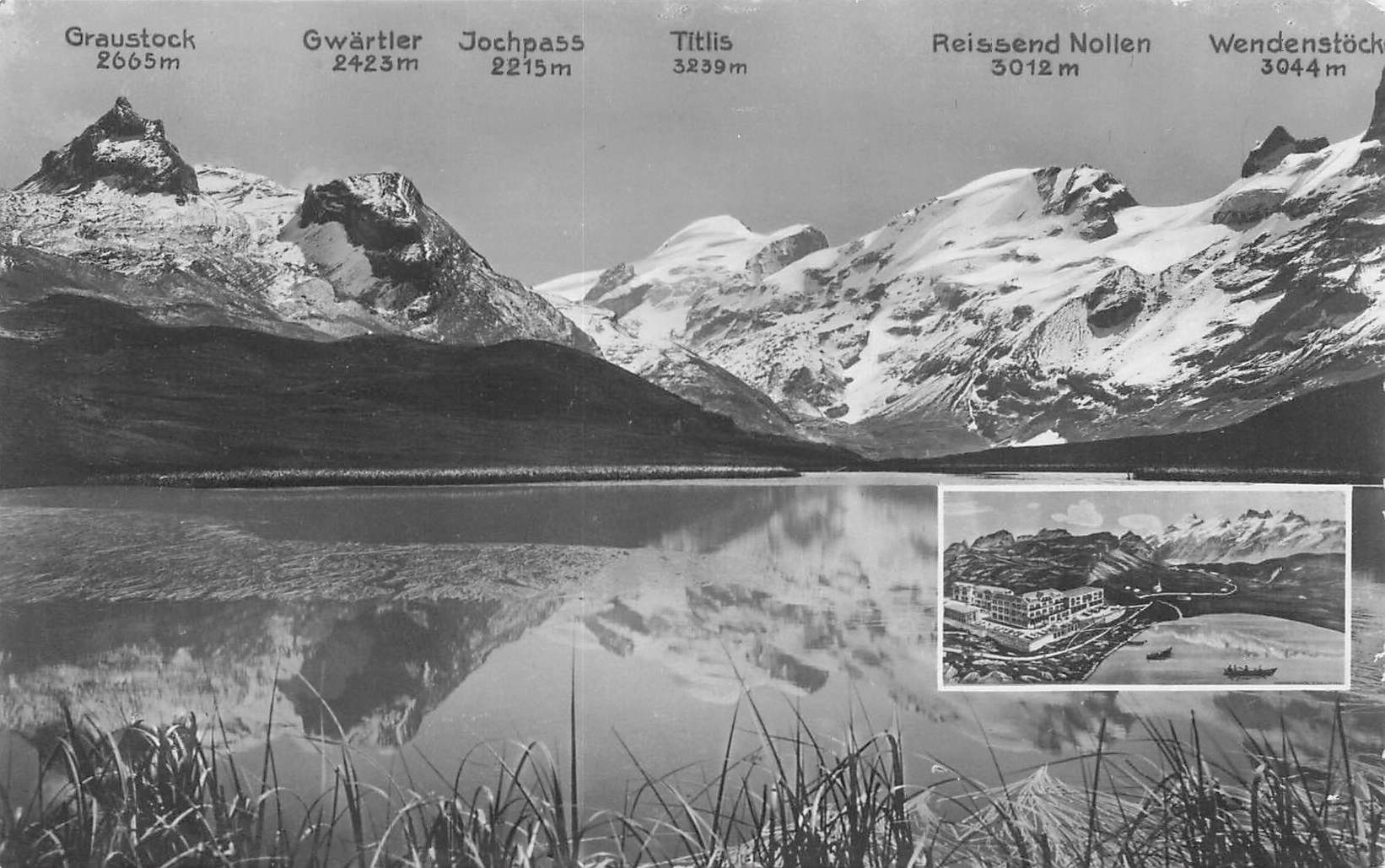 Cartoline postali: Kurhaus Reinhard melchsee frutt – Usato da Biasca venduto da Blenio71