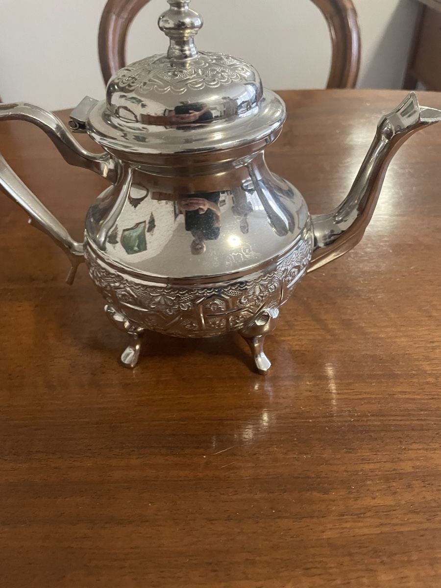 Théières: Teekanne versilbert orientalisch mit Gravur – D'occasion à Zürich par Campi1000