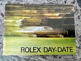 ROLEX Day-Date Original Booklet, Mode d'emploi, English-1985