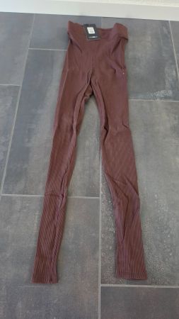 Leggings Dunkelbraun – Größe XS – Neu