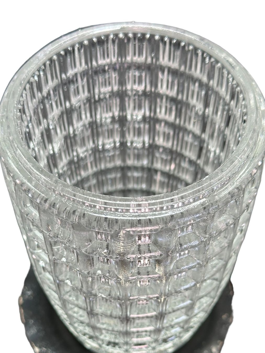 Lampade: Double applique murale mid-century fer forgé verre texturé – Usato da Morges venduto da 1tiquaire 7