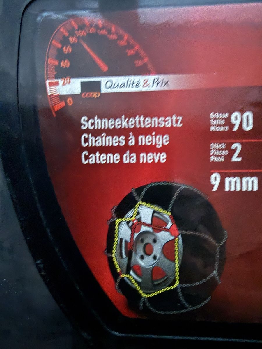 Catene da neve: Schneeketten Auto – Nuovo e nell'imballaggio originale da Luzern venduto da nin_652v 1
