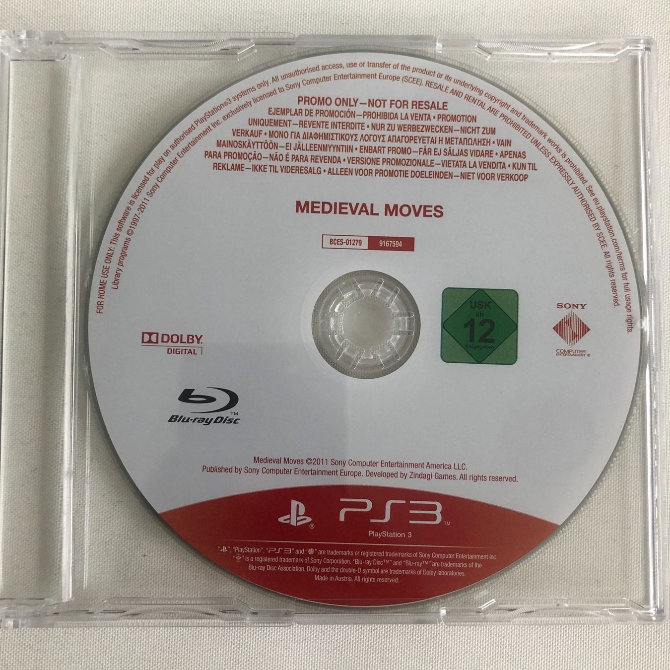Sony Giochi: Medieval Moves - PS 3 – Usato da Nussbaumen AG venduto da Pika-Shop