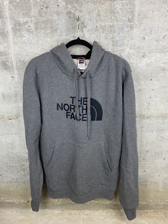 Hoodie The North Face gris grand logo – Taille M homme