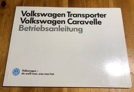 Betriebsanleitung Volkswagen Transporter 1988
