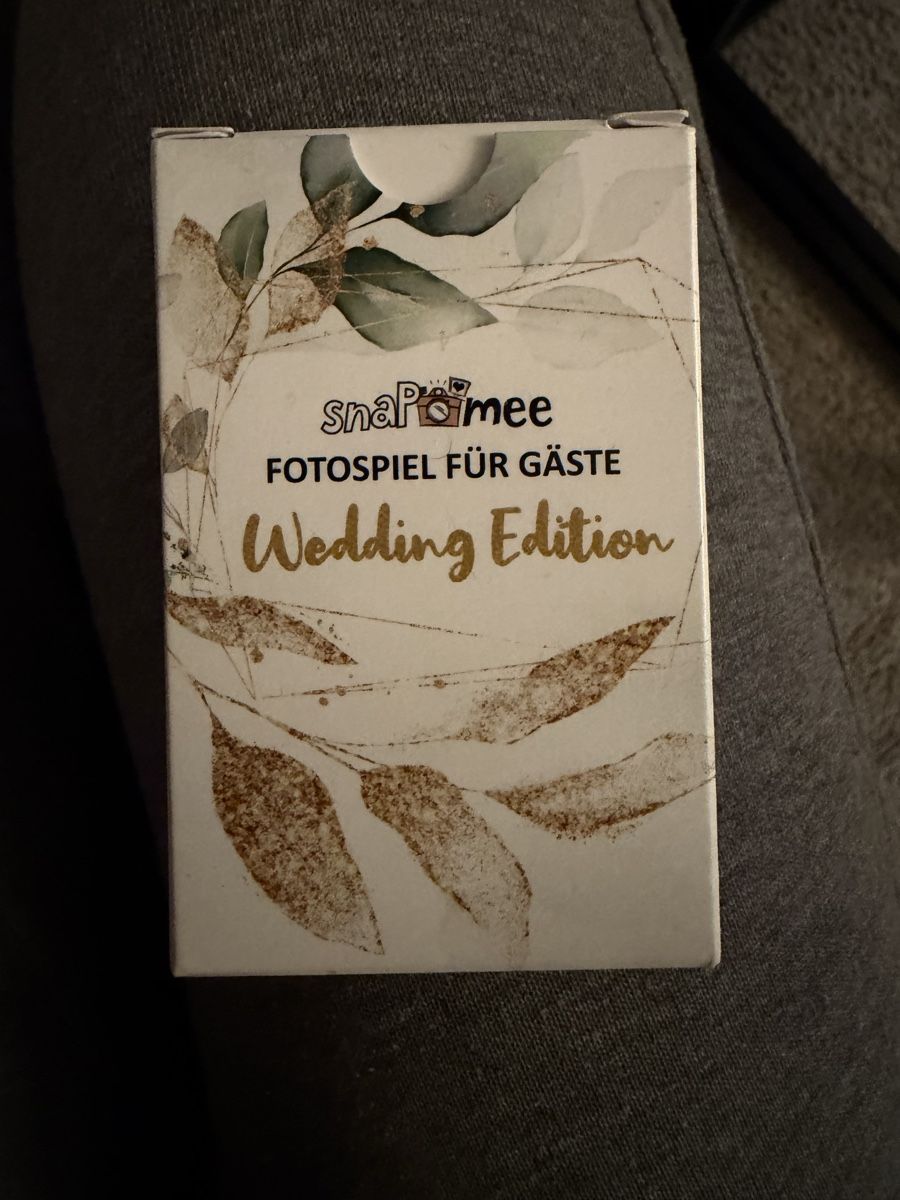 Giochi: Fotospiel für Hochzeit – Nuovo (secondo la descrizione) da Urtenen-Schönbühl venduto da LaPriinciipessa