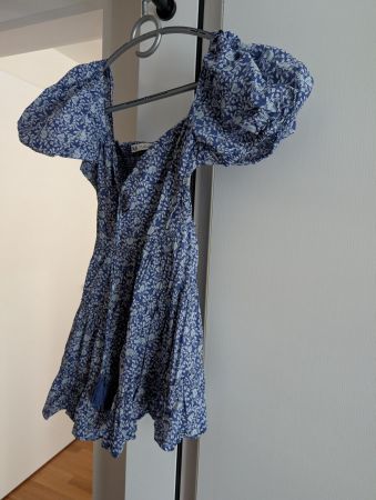 Zara Kleid geblümt Grösse S, top erhalten, Cotton