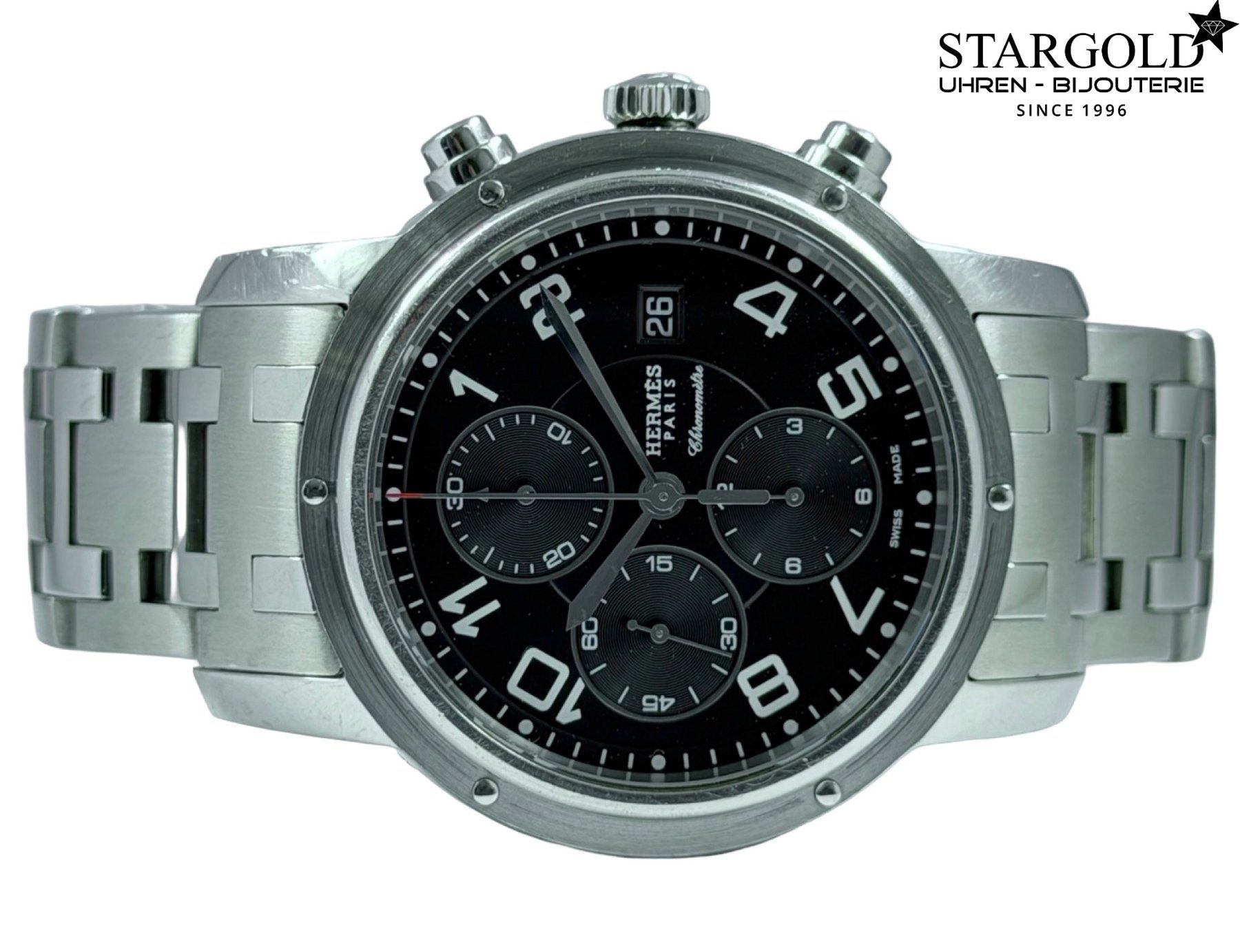 Hermès Orologi: Hermès Clipper Chrono - CP1.910 – Usato da Zürich venduto da Stargold-Uhren 9