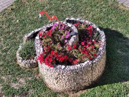 Blumen-/Kräuterspirale für Garten