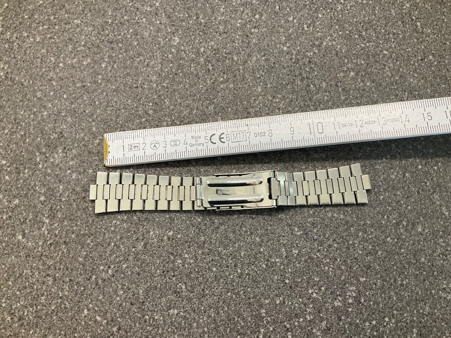 Omega Bracciali & Braccialetti: Oméga Bracelet pour speedmaster acier – Usato da Payerne venduto da falko23 7