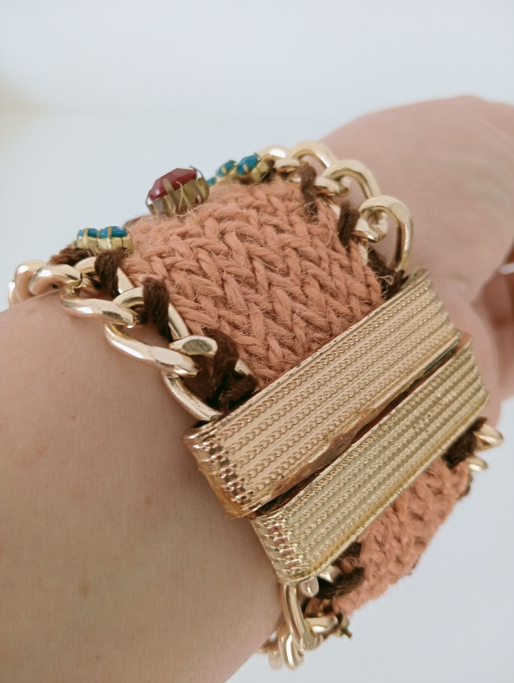 Bracelets: Statement Manschetten-Armband im Boho-Chic Stil – Défectueux à Allschwil par Evgeniia78 4