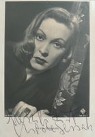 Hilde Sessak (1915-2003) Schauspielerin - sign. Foto