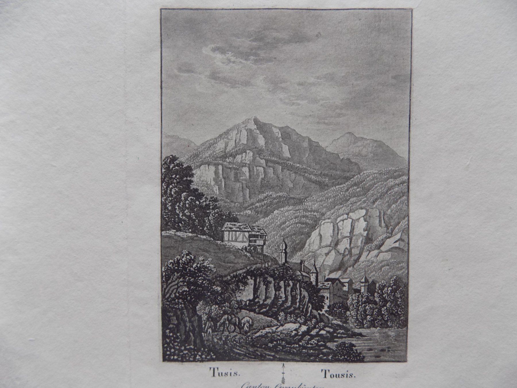 Gravures: Thusis Aquatinta – D'occasion à Risch par Antikfee 4