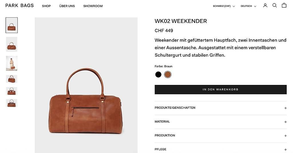 Sacs: Weekender von Park Bags – D'occasion à Bern par OlaPaloma 4