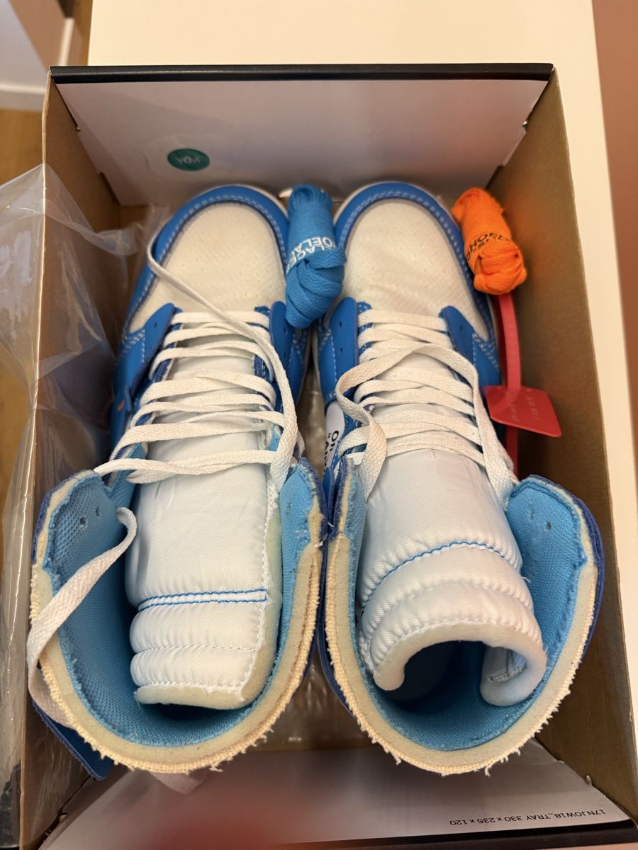 Jordan Herrenschuhe: Jordan 1 retro off white UNC – Gebraucht aus Basel von mha_nyf5 3