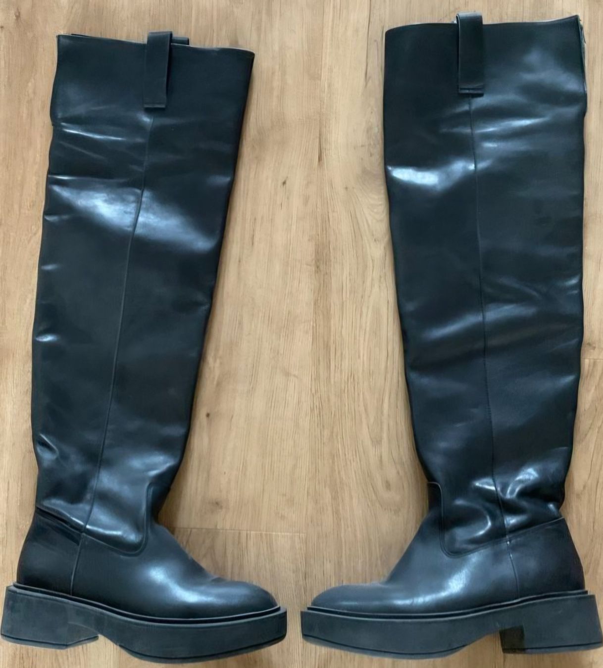 Mango Scarpe da donna: Cuissardes MANGO  cuir Leder 41 – Usato da Cressier NE venduto da JPF_boots