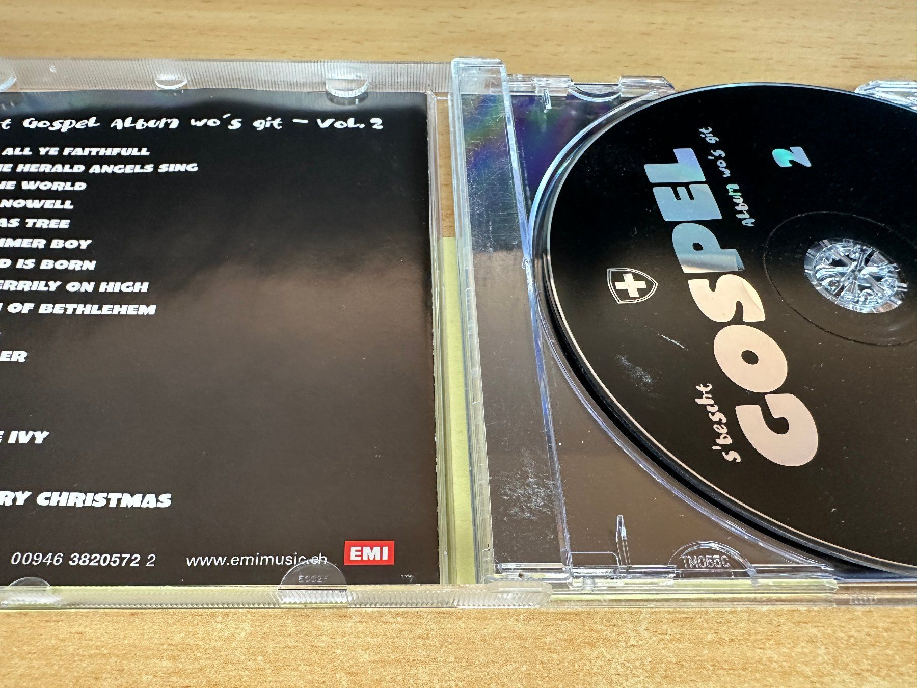 CD: Various - s'bescht Gospel Album wo's git 2 – Usato da Rikon im Tösstal venduto da Alpenmutz 2