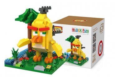 Nanoblock Kit di costruzioni: 9648 Loz - Angry Bird - Yellow – Nuovo e nell'imballaggio originale da Hochdorf venduto da ruest-online