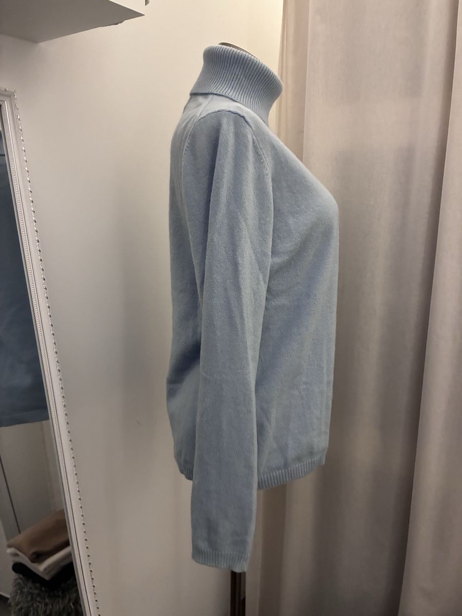 Maglioni & Felpe: Rollkragenpullover Enrico Rosselli Donna hellblau Grösse M – Nuovo (secondo la descrizione) da Bäretswil venduto da Viechel 1