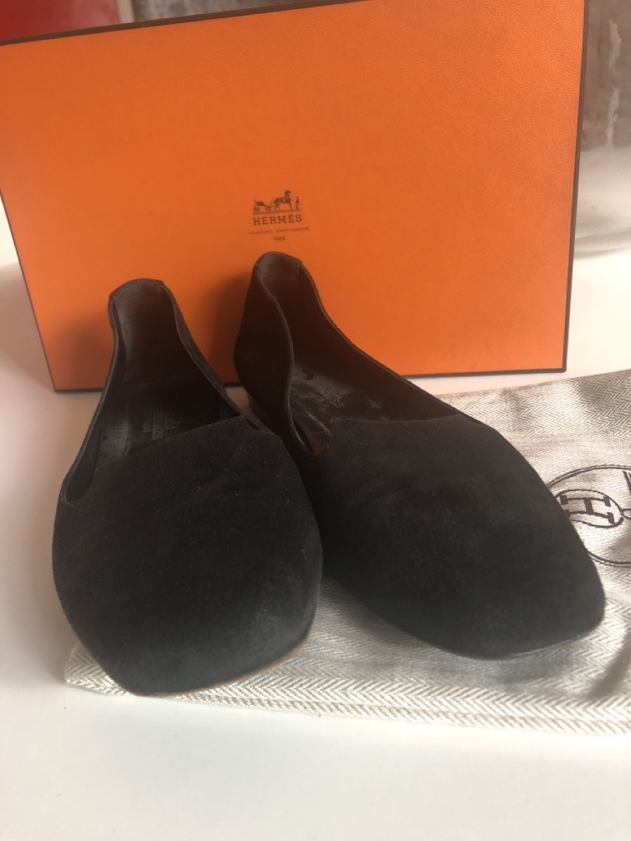 Hermès Scarpe da donna: Hermes Damenschuhe flach schwarz – Usato da Zürich venduto da sus_nrn9