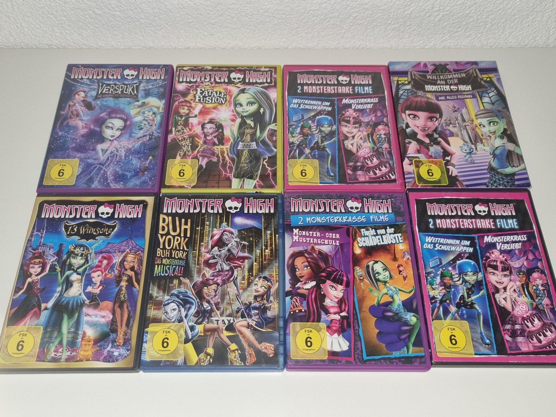 Tutti i DVDs: DVD-Sammlung Monster High – Usato da Ehrendingen venduto da Thomas_2