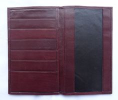 Elegantes Leder Portemonnaie Braun Hochwertig