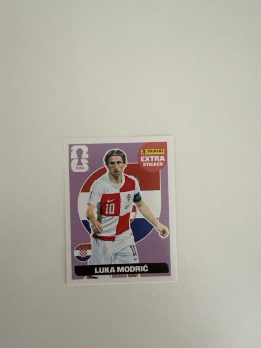 Panini Sammelbilder & Trading cards: Luka modric extra sticker regular – Neu und originalverpackt aus Maienfeld von and_g6ts
