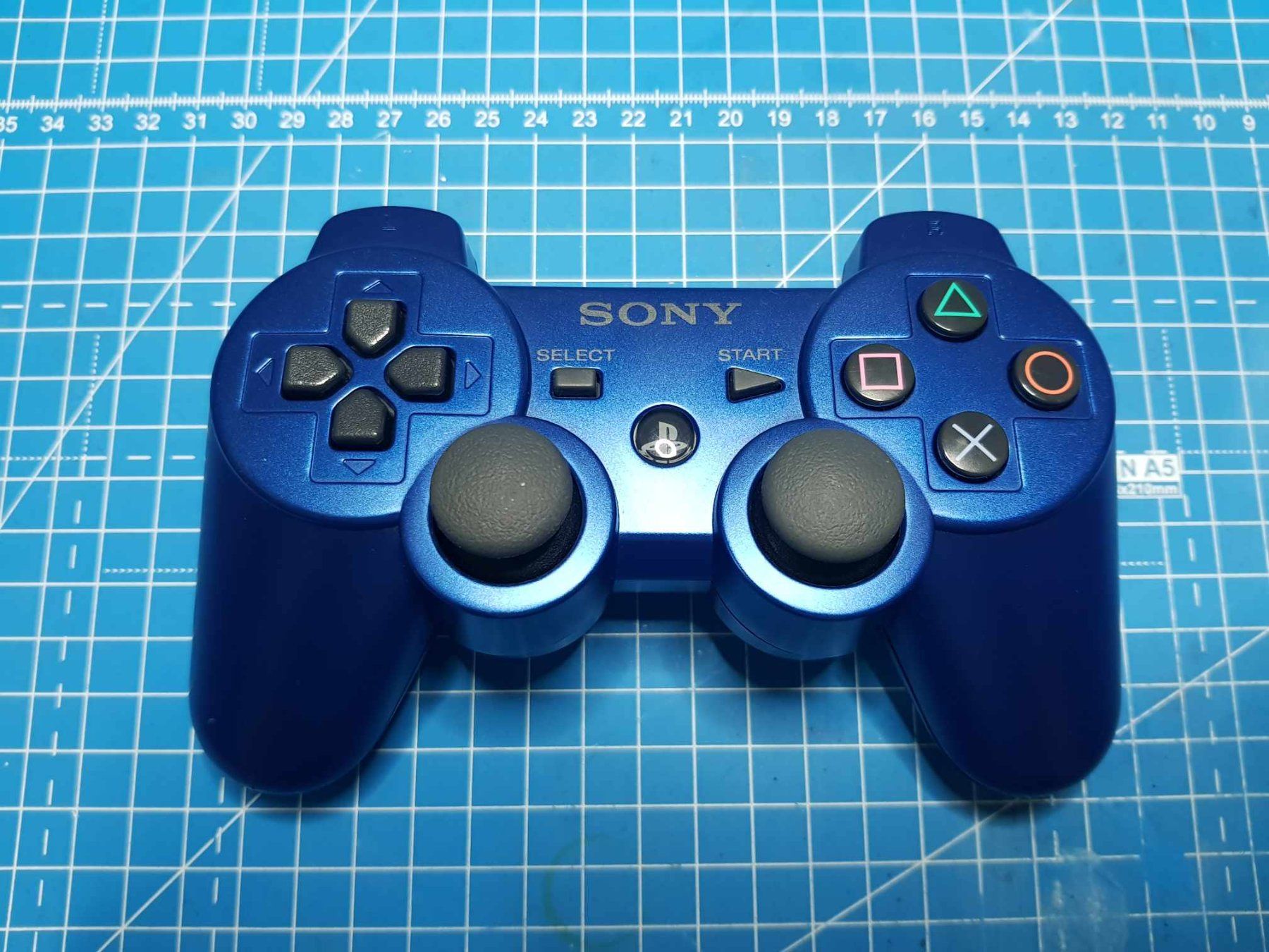 Sony Controller: Playstation 3™ Dualshock 3 Controller Metalic Blue – Gebraucht aus Schwyz von