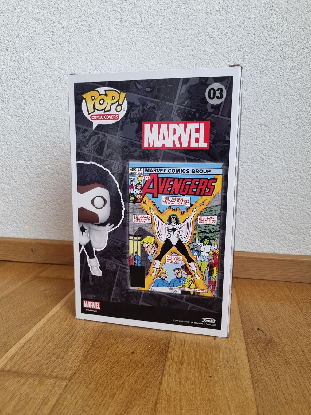 Funko Statuette: Funko Pop Comic Cover Marvel's Captain Marvel – Nuovo e nell'imballaggio originale da Busswil TG venduto da Hugi_9_7 1