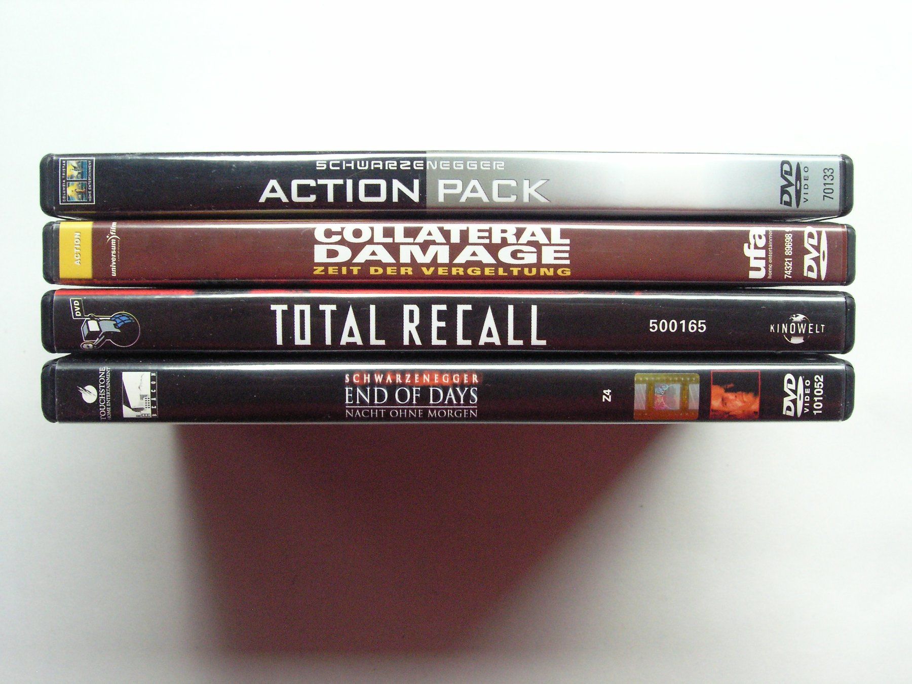 Tous les DVDs: Schwarzenegger 5 - Filme Action Pack – D'occasion à Zuzwil SG par vette13 5