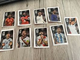 Panini Cola Fussball Sticker 9 Stk. Guter Zustand