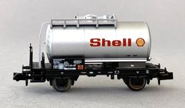 Minitrix 15297 SBB Tankwagen Shell Chrom