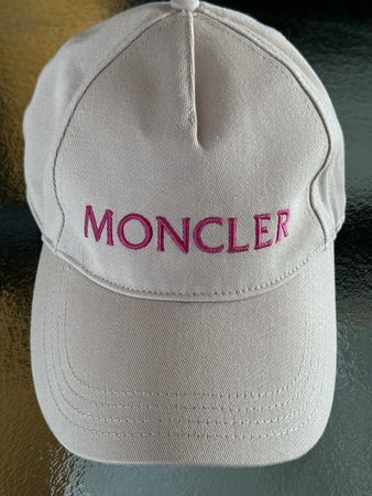 Moncler Baseball Cap /Rosa, Einheitsgröse, Neuwertig