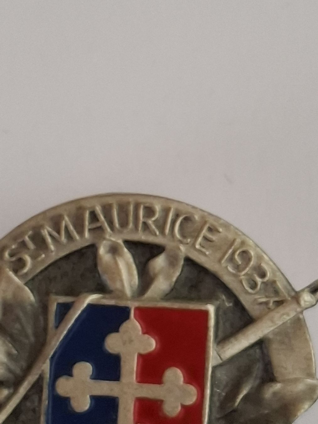 Medaglie: St. Maurice 1937 Abzeichen mit Anstecknadel – Usato da Riniken venduto da bro_slk8 2