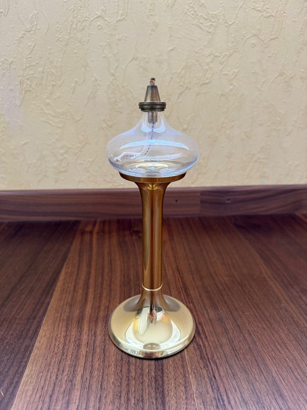 Lampade: Messing-Öllampe – Nuovo (secondo la descrizione) da Dübendorf venduto da rut_5b5n