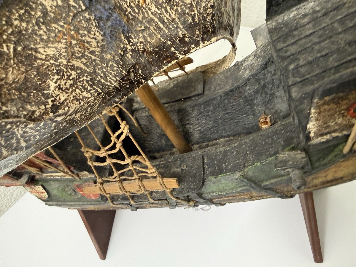 Kit di modellismo & Modellini statici: Schiffsmodell Segelschiff Modell Schiff Santa Maria – Usato da Goldach venduto da Messerguru 8