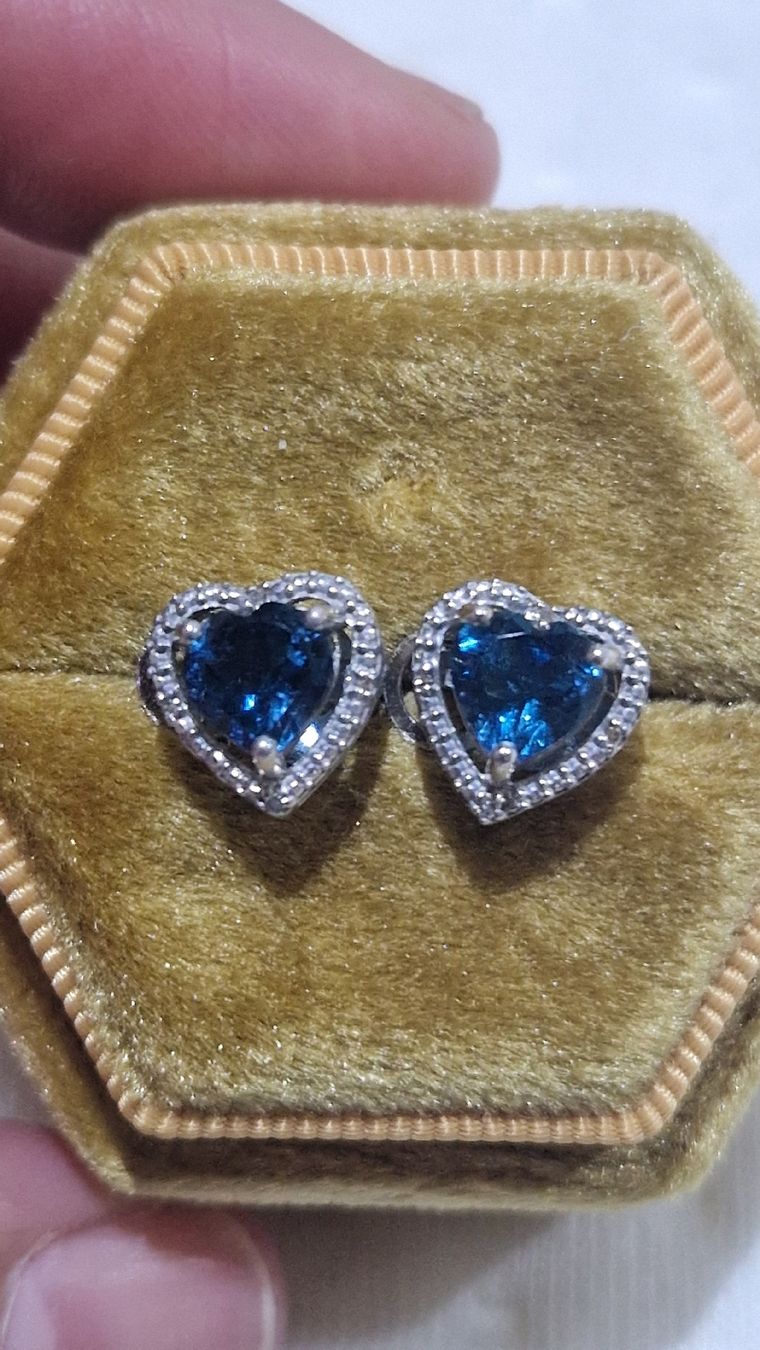 Ohrringe & -stecker: London BlueTopaz – Neu (gemäss Beschreibung) aus Château-d'Oex von mgj_9559