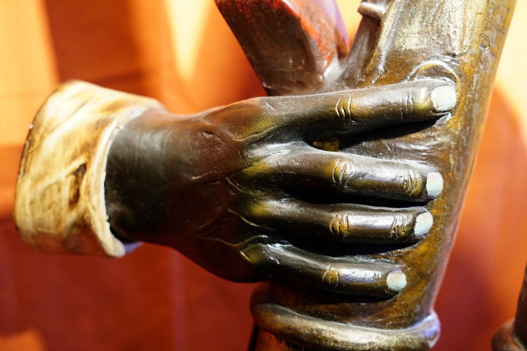 Statuette: Grosse Figur: Louis Armstrong am Saxophone – Usato da Liestal venduto da euro2006 4