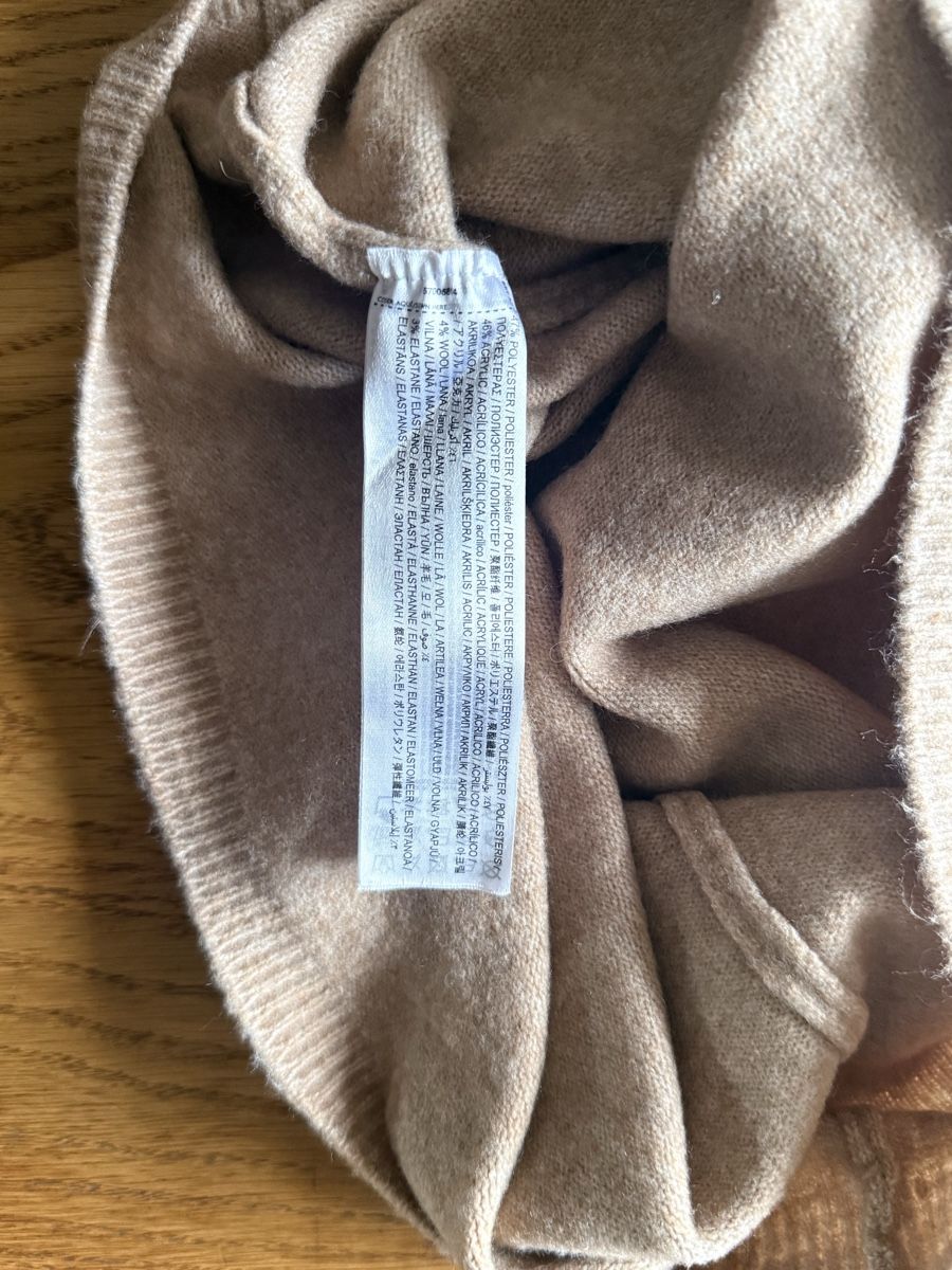 Mango Maglioni & Felpe: Mango Pullover beige einarmig Grösse S guter Zustand – Usato da Siebnen venduto da koschitoschi 2