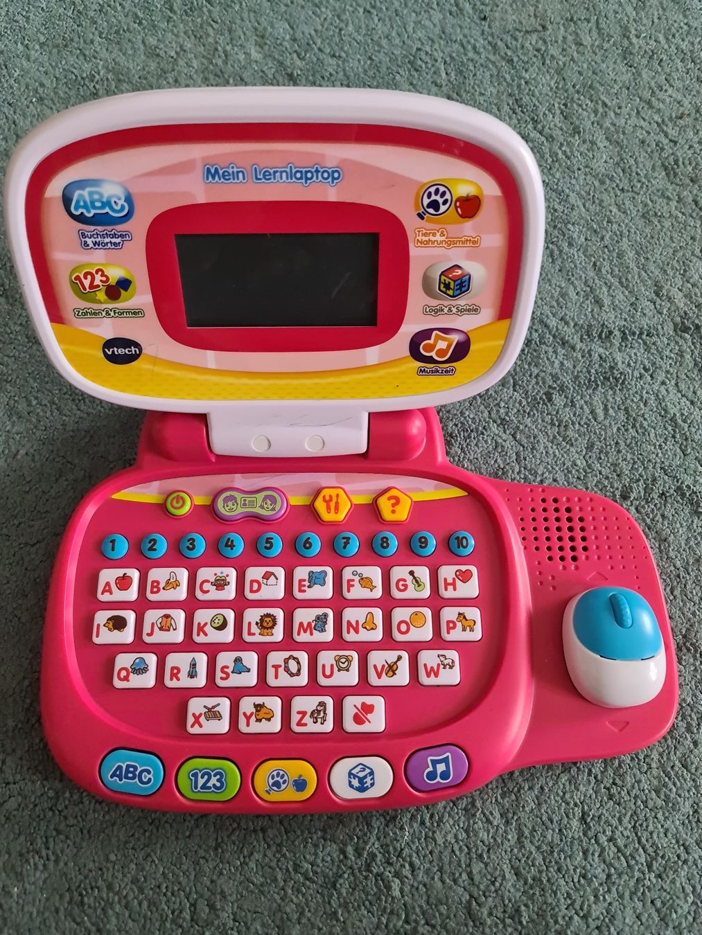 Vtech Spielzeuge: Vtech mein Lernlaptop Vorschulkinder Lerncomputer 3-6 Jahre – Gebraucht aus Münsingen von Ganjam 1
