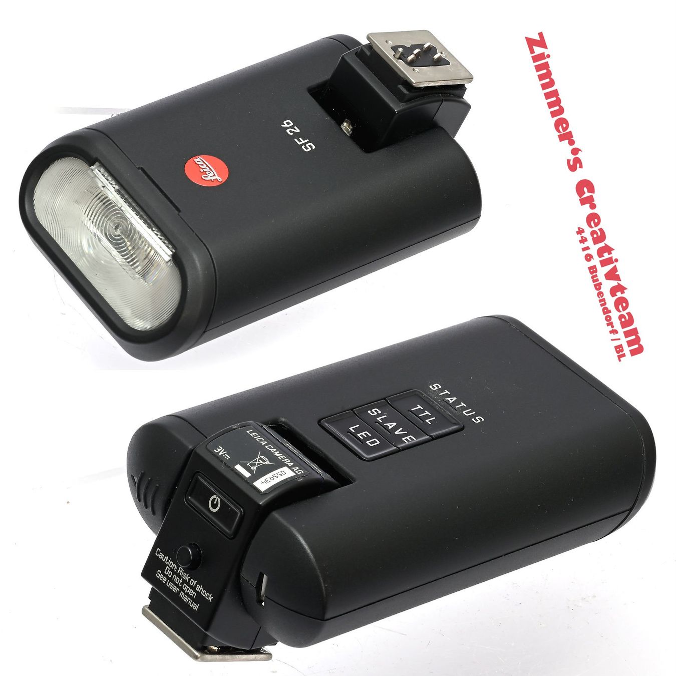 Leica Flash: Leica Blitzgerät FS 26 – Usato da Bubendorf venduto da zimmers_creativteam