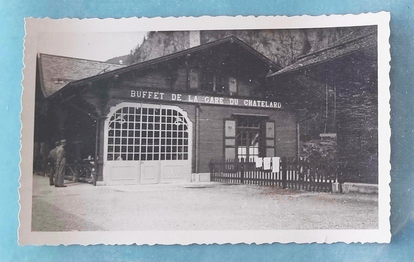 Cartoline postali: Chatelard - Buffet de la Gare - alte Photo – Usato da Rothrist venduto da RROENK