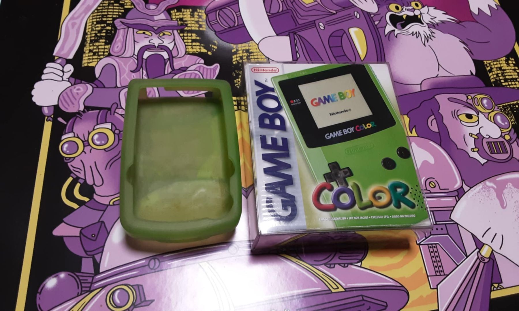 Nintendo Consoles: Game Boy Color Vert – Neuf (Voir description) à Courgenay par bat_dq9w 1