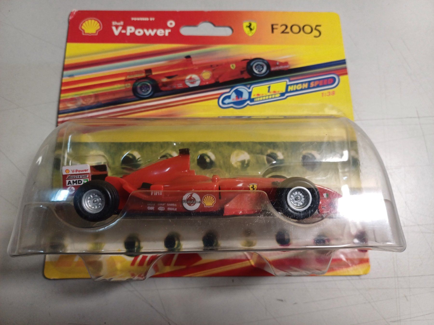 Shell Modellini d'auto: FERRARI-Sammlung 2006, Shell 1:38 – Nuovo e nell'imballaggio originale da Lommiswil venduto da Upa 4