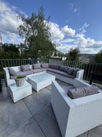 Moderne Gartenlounge mit Staubox  wetterfest