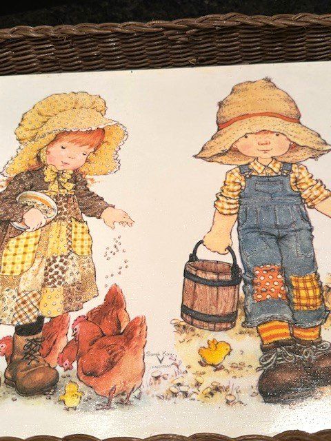 Plateaux: +  SaRaH KaY  +          SeRvieRtabLeT – D'occasion à Winkel par zeho 2