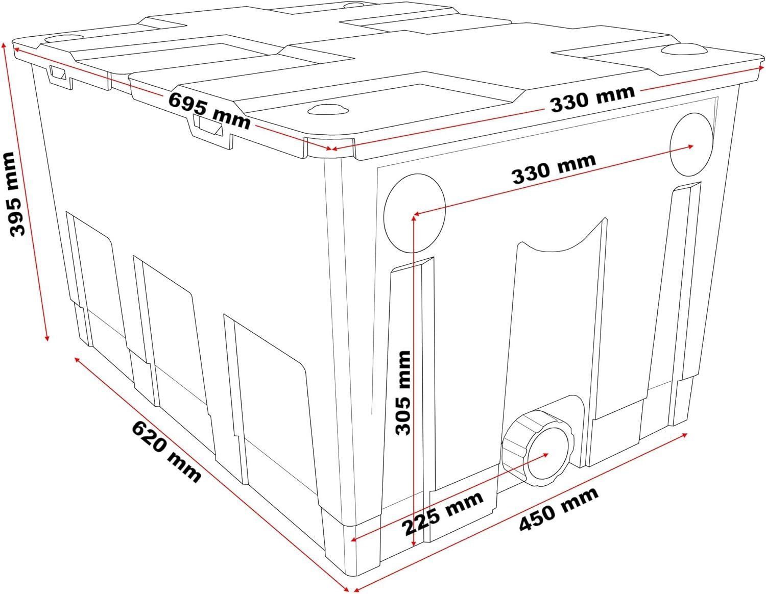 Pompe & Parti di ricambio: SunSun CBF-550 Bio Teichfilter – Nuovo e nell'imballaggio originale da Bottighofen venduto da zaap 5