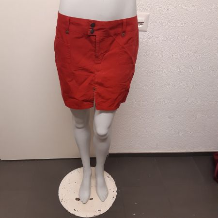 Teddy's Jeans Minirock, Gr. 36, rot, perfekt für den Sommer
