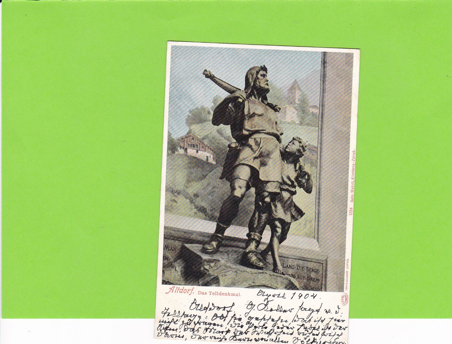 Cartes postales: Telldenkmal – D'occasion à St. Peterzell par neckertal